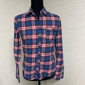Abercrombie & Fitch Women’s Plaid Flannel - size S